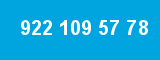 922 109 57 78 922 109 57 78